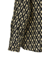 Valentino Garavani Bicolor Silk Blouse Valentino Garavani