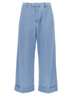 Valentino Garavani Blue Cotton Jeans Denim Valentino Garavani