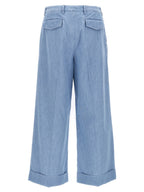 Valentino Garavani Blue Cotton Jeans Denim Valentino Garavani