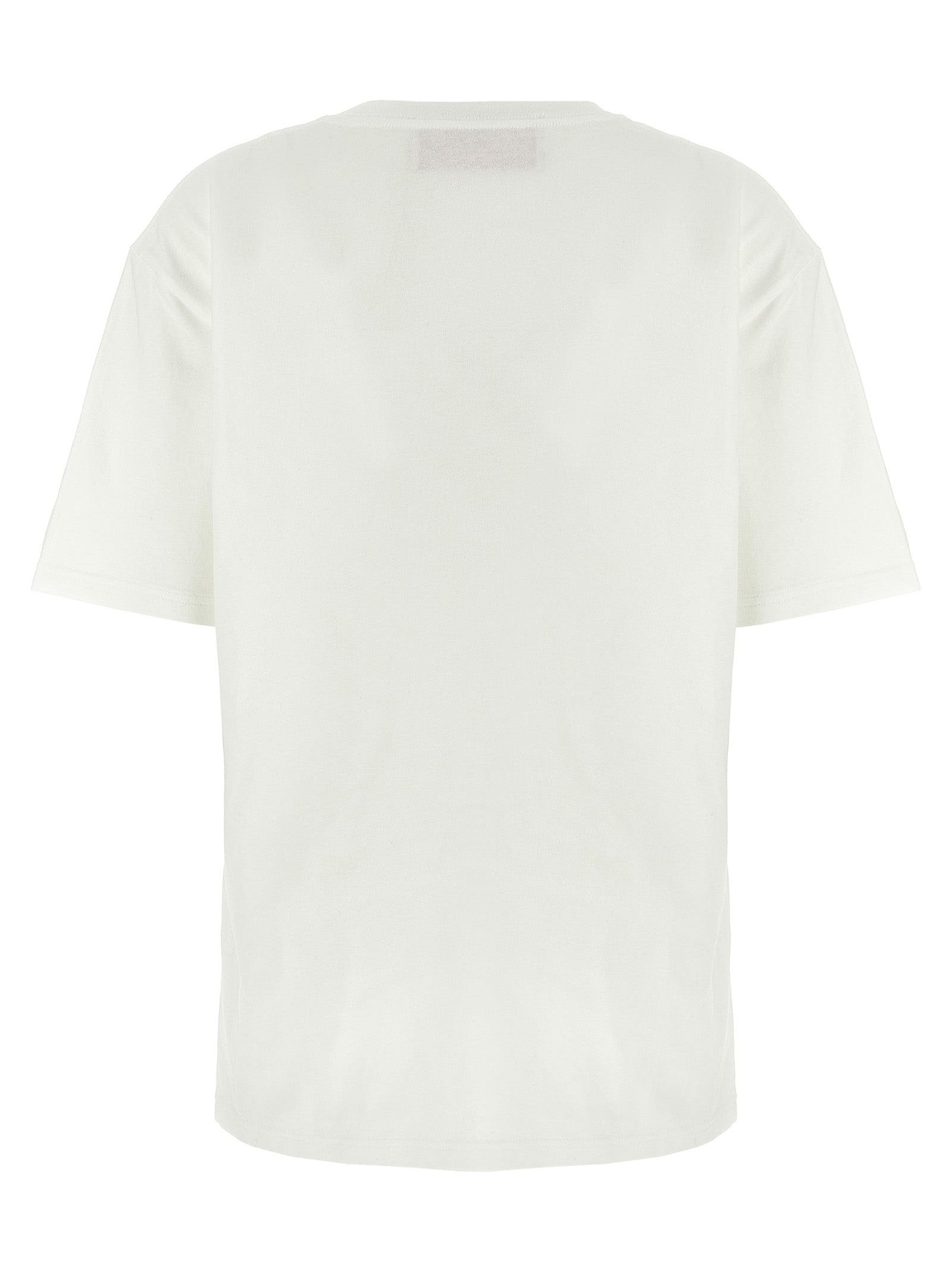 Valentino Garavani White Cotton T-Shirt Valentino Garavani