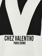 Valentino Garavani White Cotton T-Shirt Valentino Garavani