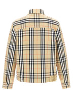 Burberry Beige Cotton Full-Length Jacket Burberry