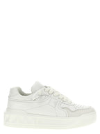 Valentino Garavani White Calfskin Chunky Sneakers Valentino Garavani