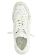 Valentino Garavani White Calfskin Chunky Sneakers Valentino Garavani
