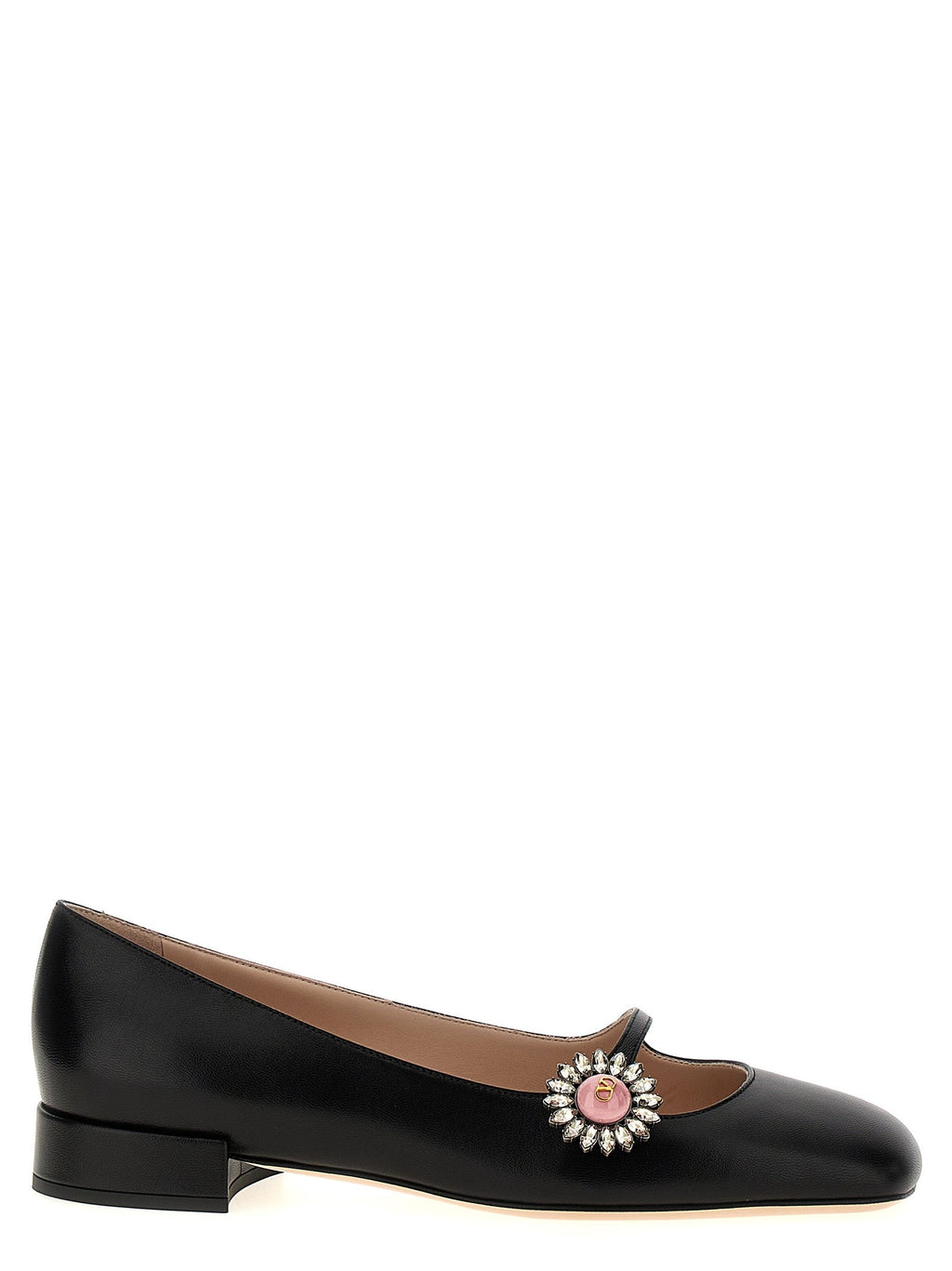 Valentino Garavani Black Calfskin Ballet Flats Valentino Garavani