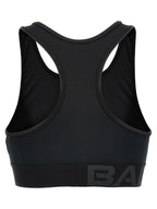 Balenciaga Black Polyester Sport Bra Balenciaga