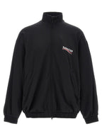 Balenciaga Black Polyamide Sweatshirt Balenciaga
