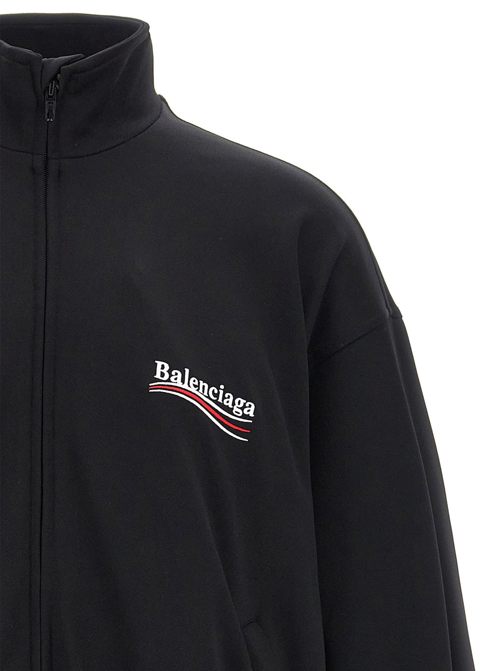 Balenciaga Black Polyamide Sweatshirt Balenciaga
