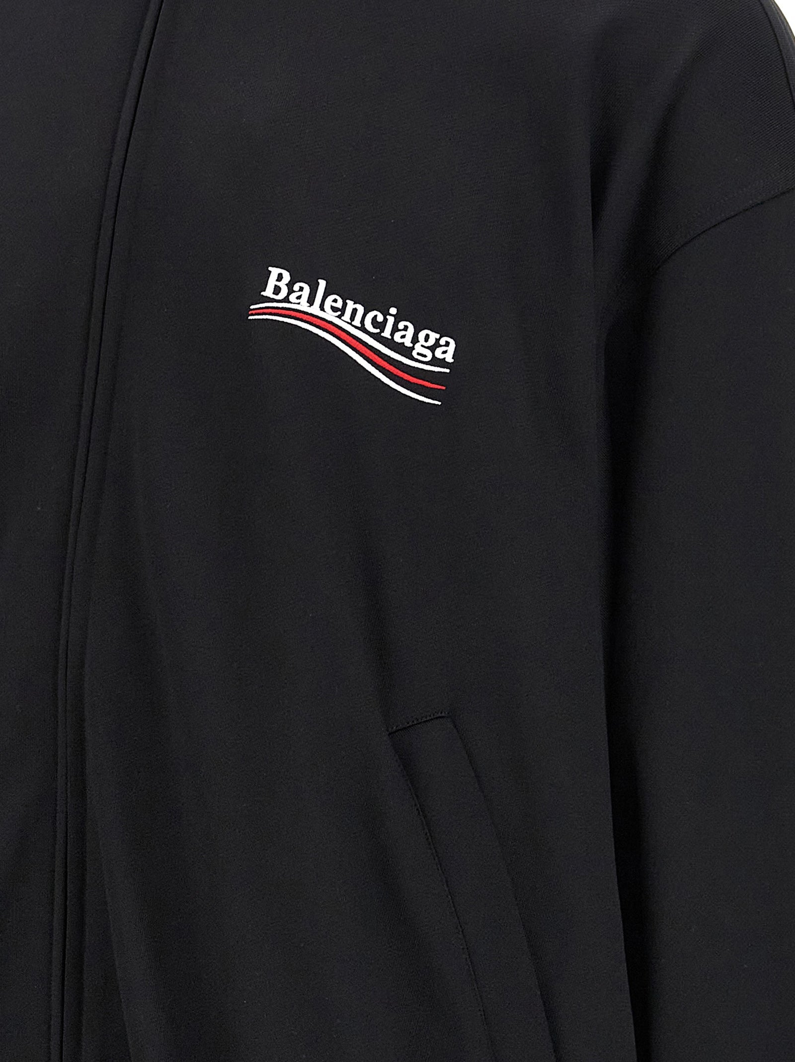 Balenciaga Black Polyamide Sweatshirt Balenciaga