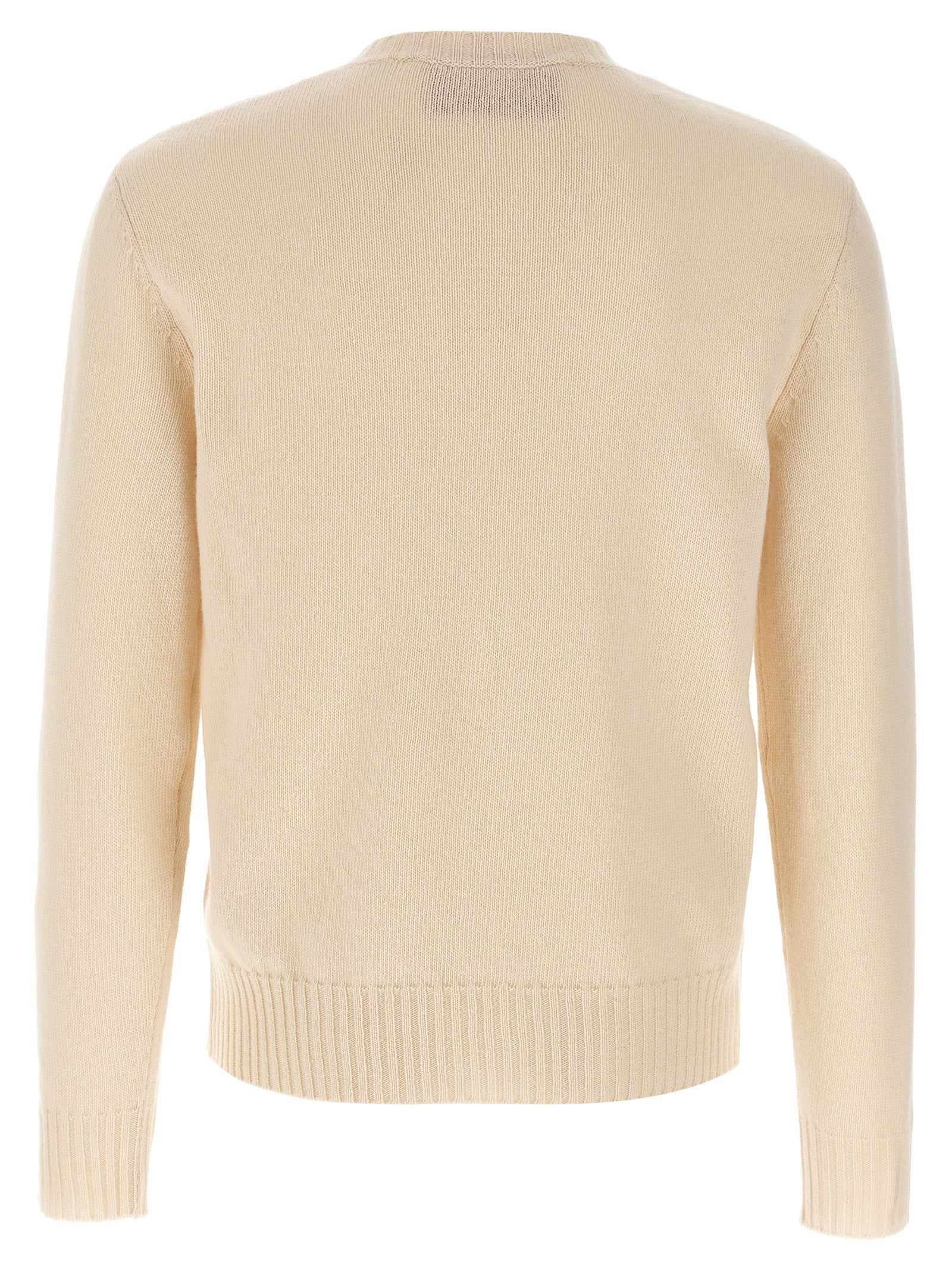 Valentino Garavani Beige Virgin Wool Cardigan Valentino Garavani