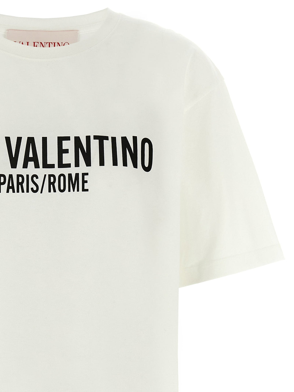 Valentino Garavani Bicolor Cotton T-Shirt Valentino Garavani