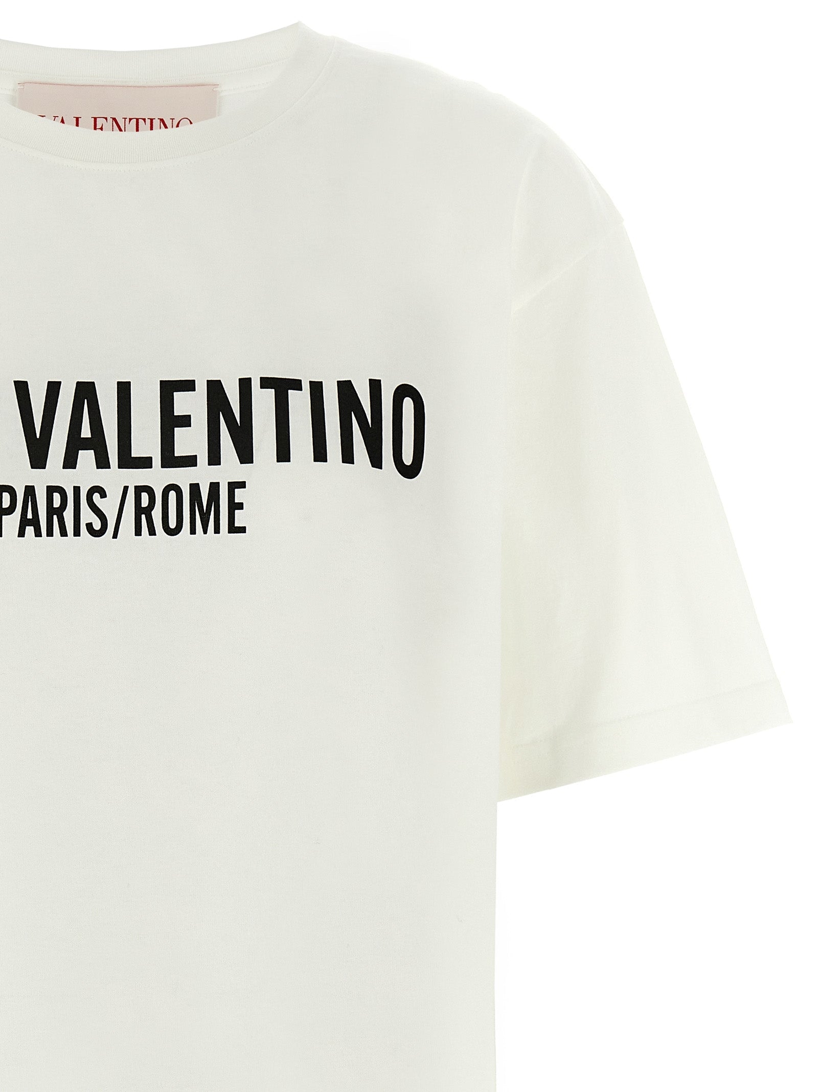 Valentino Garavani Bicolor Cotton T-Shirt Valentino Garavani
