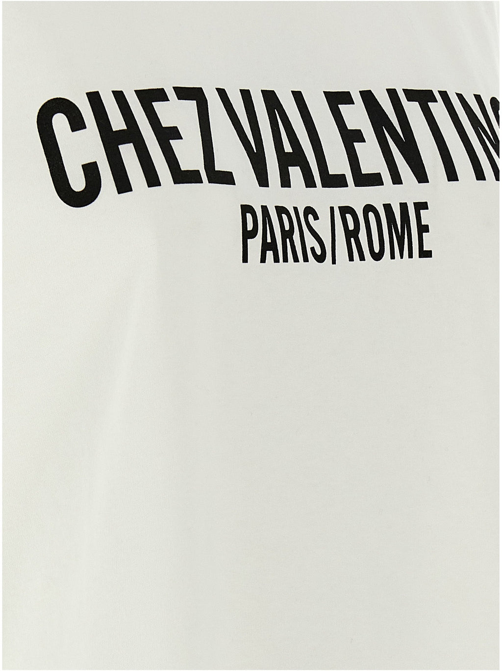 Valentino Garavani Bicolor Cotton T-Shirt Valentino Garavani