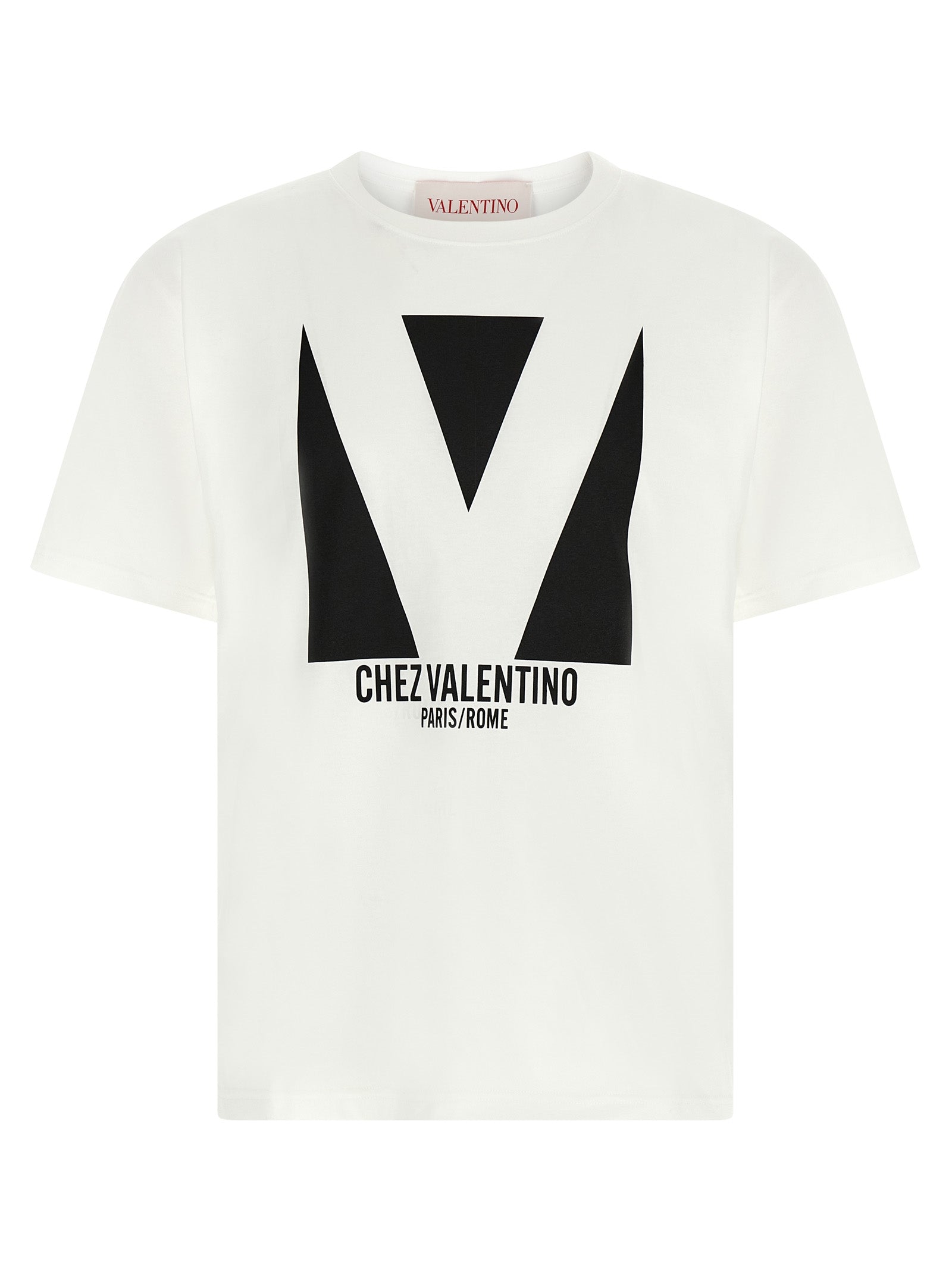Valentino Garavani Bicolor Cotton T-Shirt Valentino Garavani