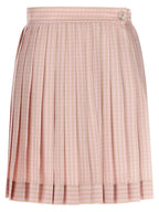 Versace Multicolor Silk Long Skirt Versace
