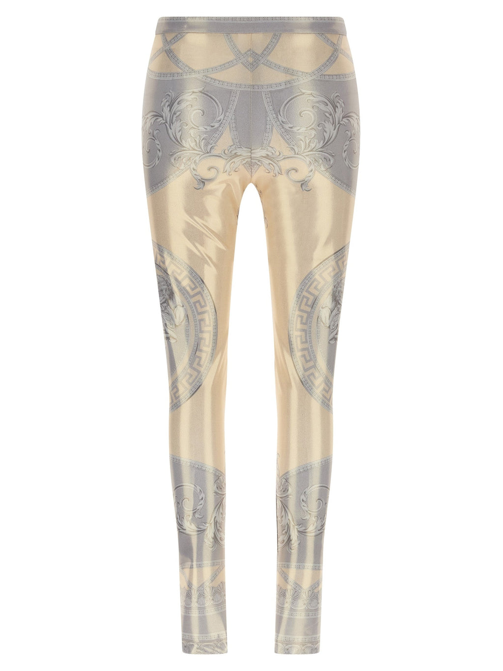 Versace Multicolor Polyester Leggings Versace