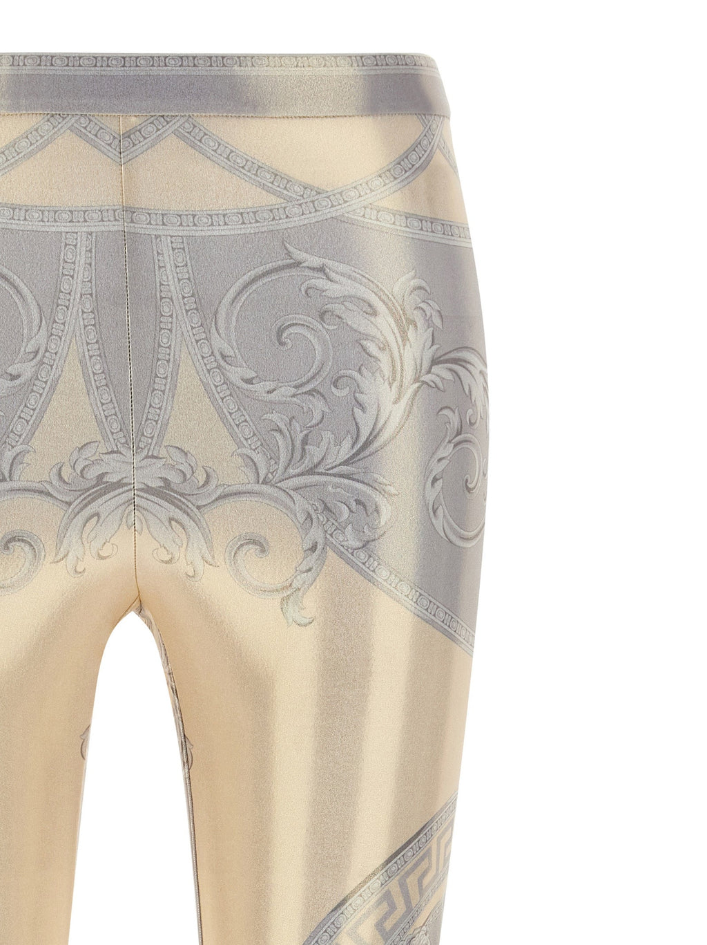 Versace Multicolor Polyester Leggings Versace