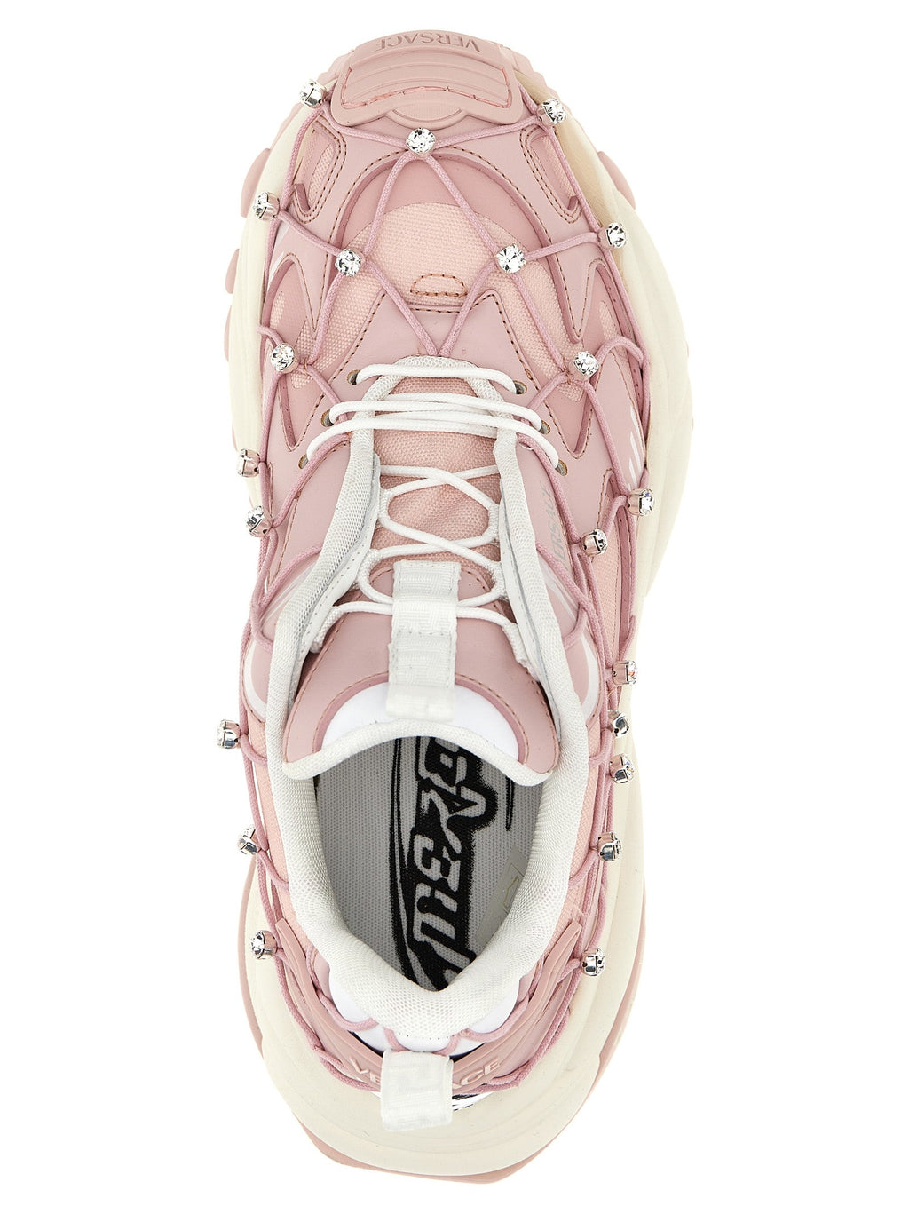 Versace Multicolor Polyester Athletic Sneakers Versace