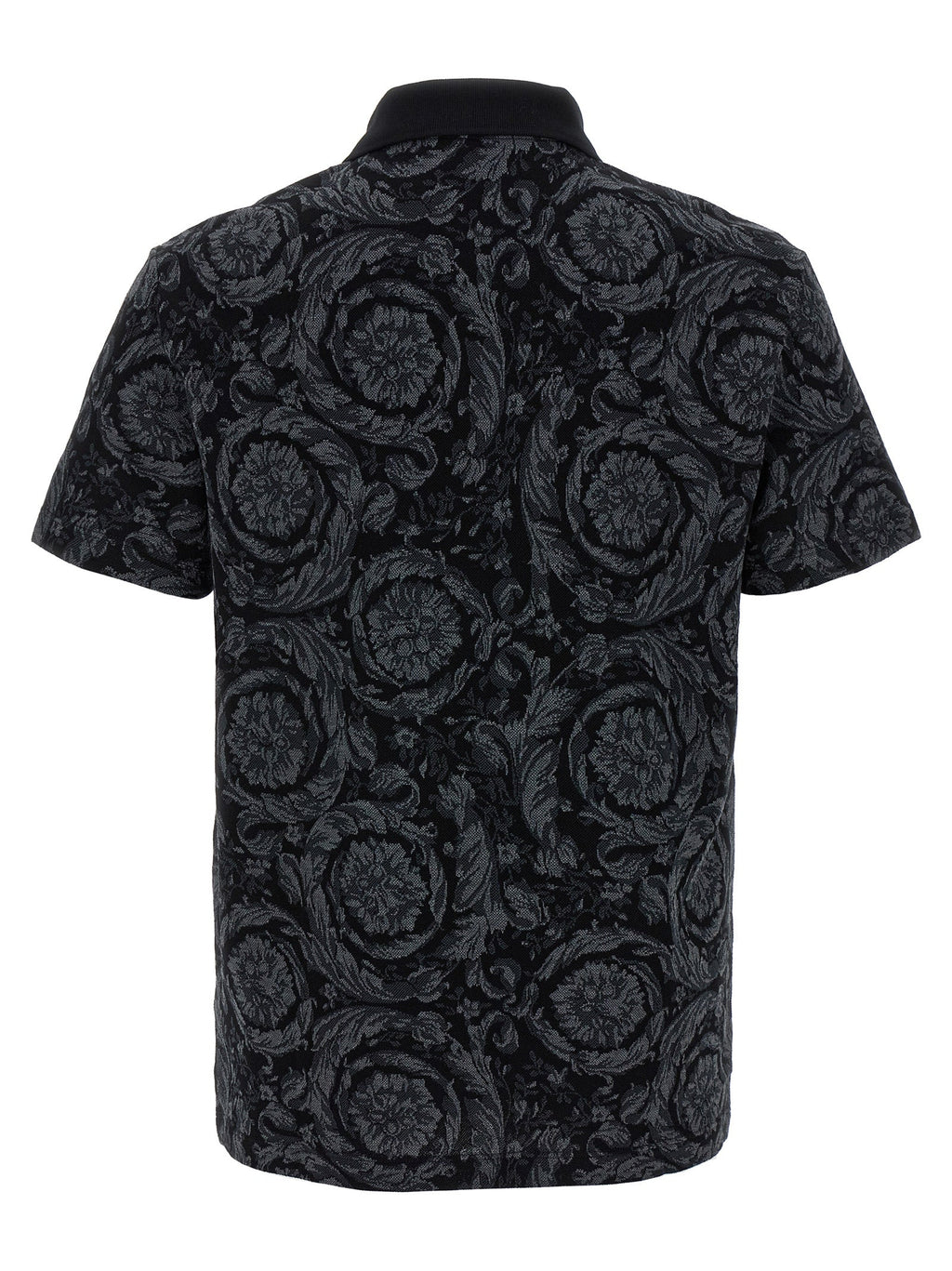 Versace Multicolor Cotton Polo Shirt Versace