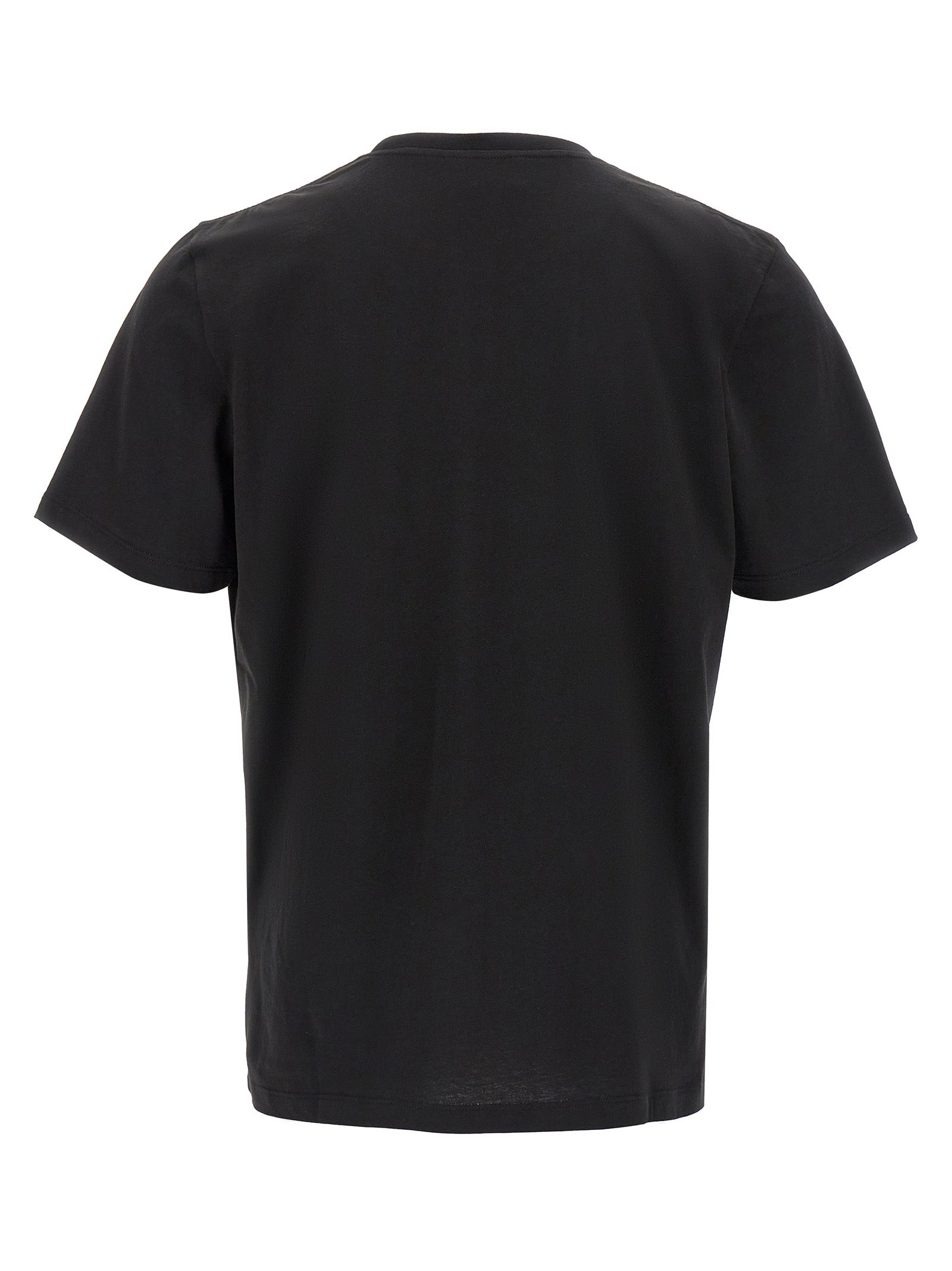 Saint Laurent Black Cotton T-Shirt Saint Laurent