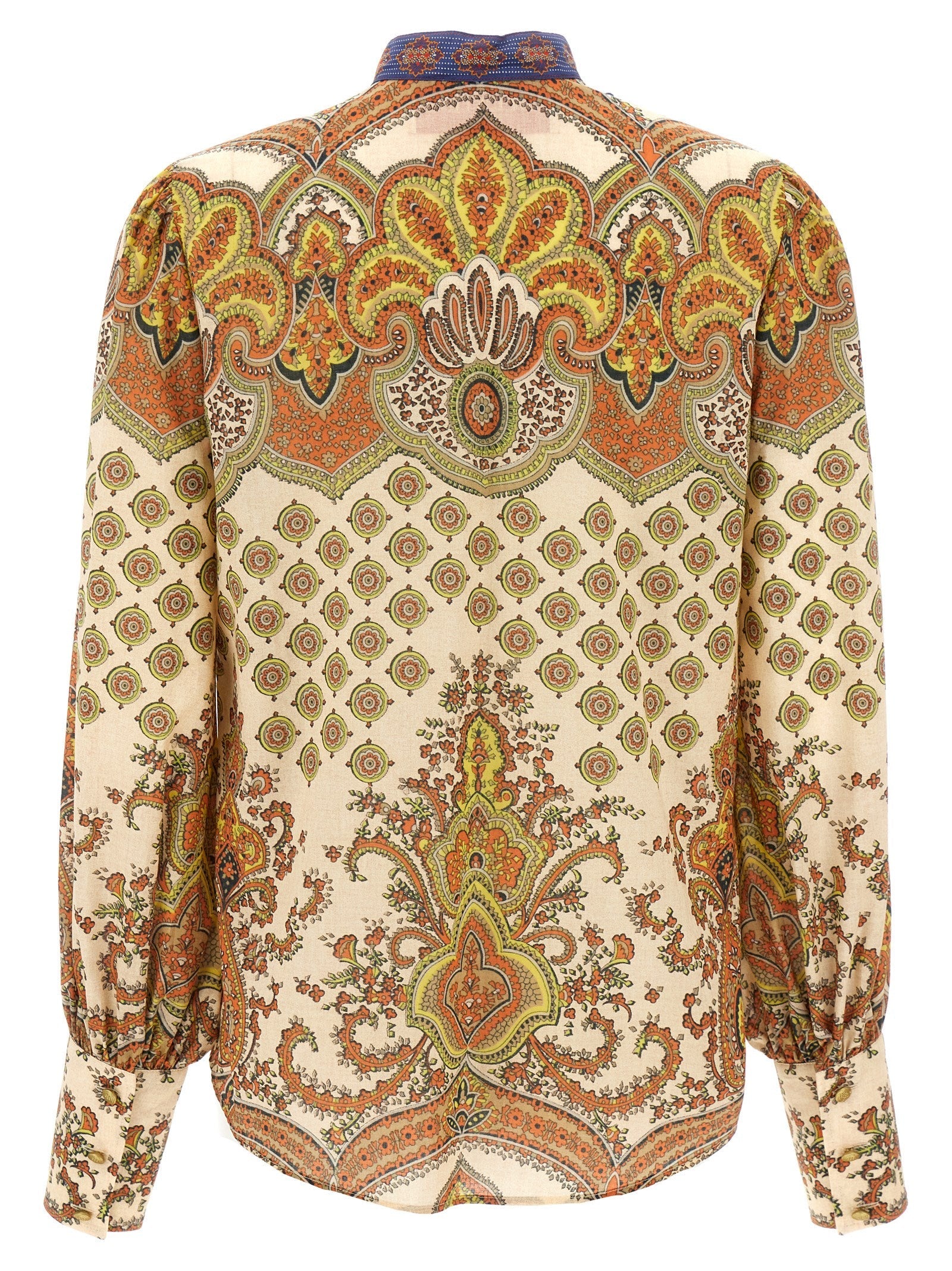 Valentino Garavani Multicolor Cotton Blouse Valentino Garavani