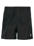 Valentino Garavani Black Polyamide Swim Shorts Valentino Garavani