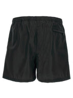 Valentino Garavani Black Polyamide Swim Shorts Valentino Garavani