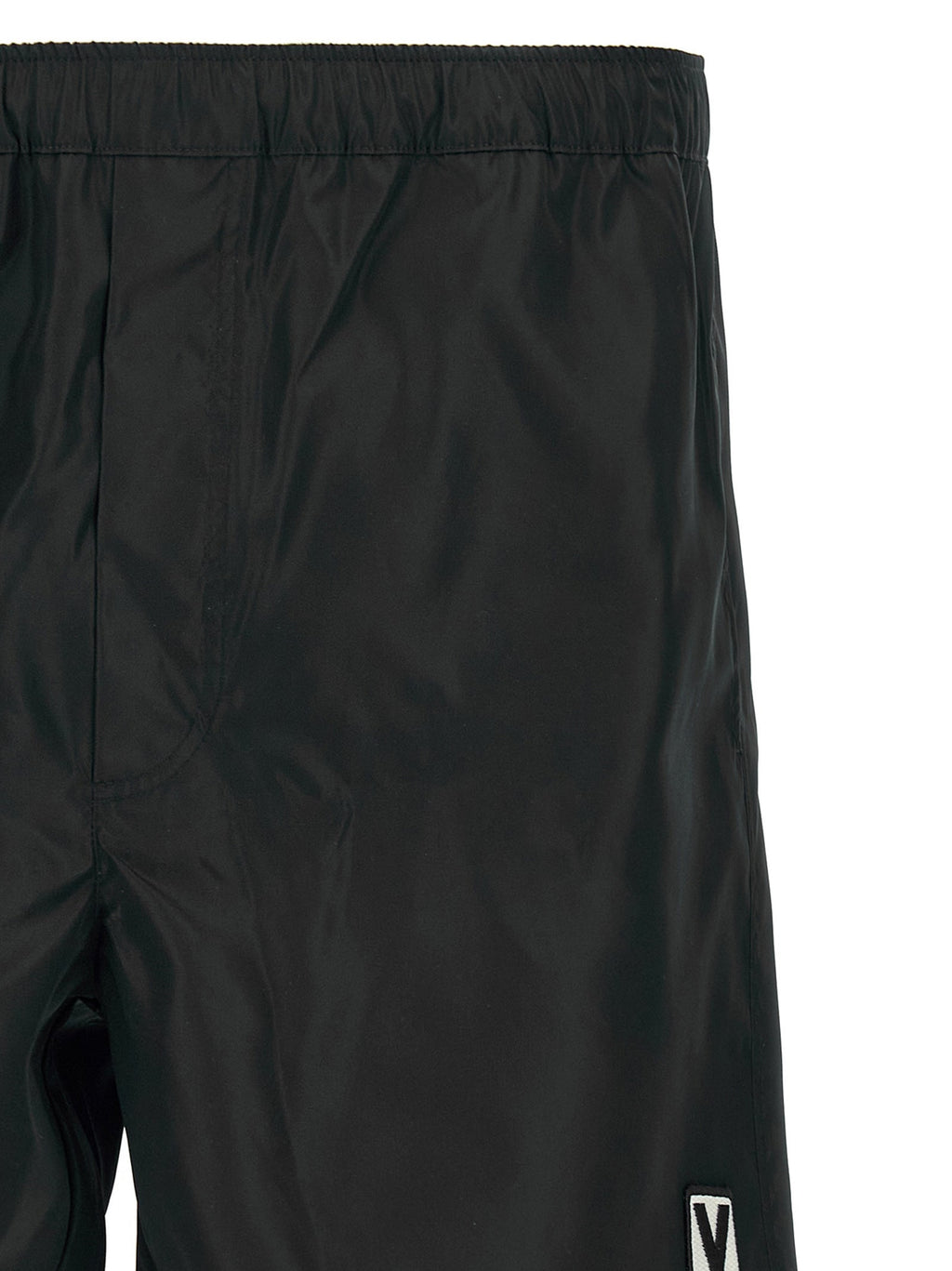 Valentino Garavani Black Polyamide Swim Shorts Valentino Garavani