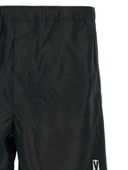 Valentino Garavani Black Polyamide Swim Shorts Valentino Garavani
