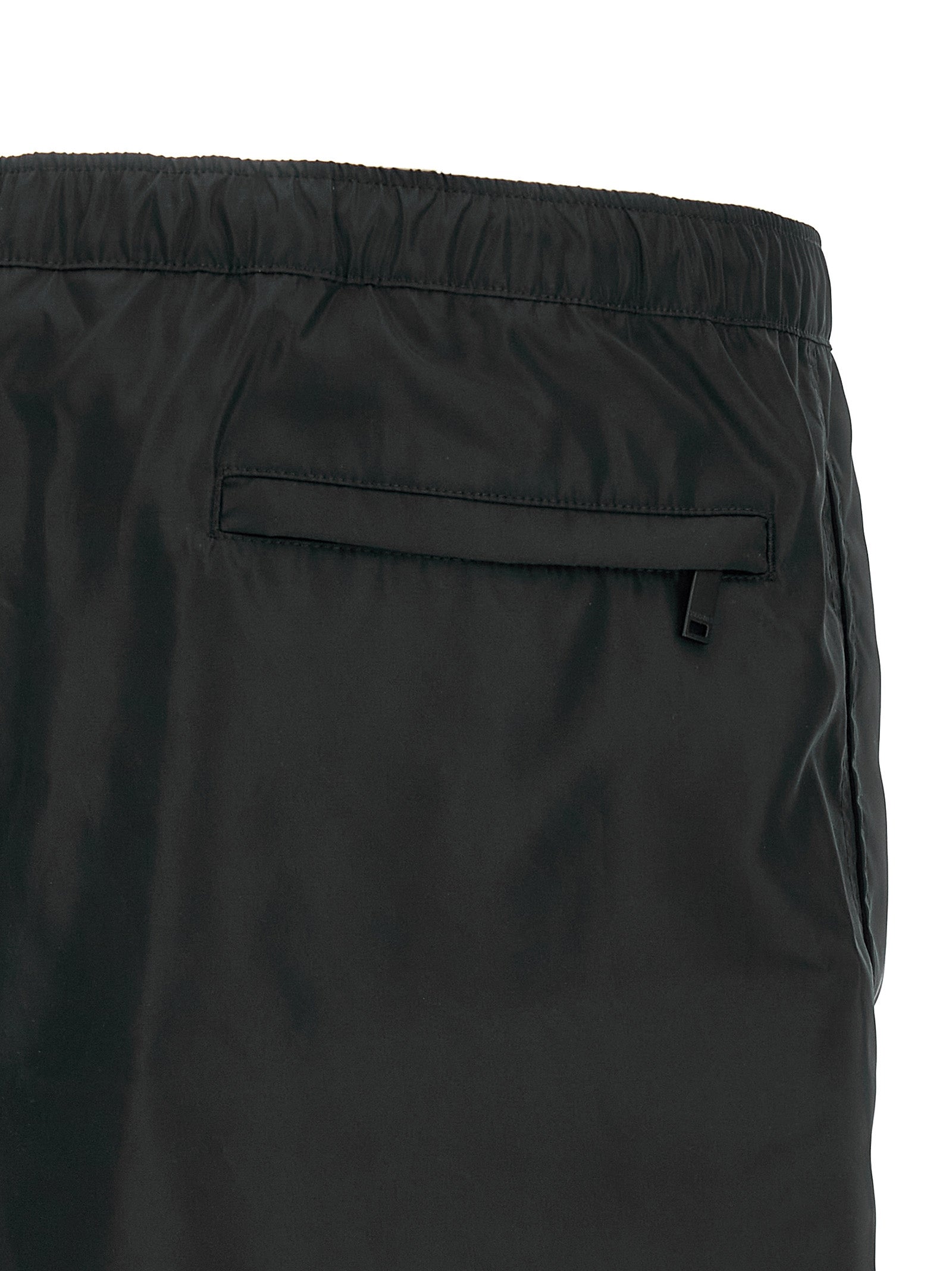 Valentino Garavani Black Polyamide Swim Shorts Valentino Garavani