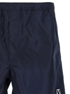 Valentino Garavani Blue Polyamide Swim Shorts Valentino Garavani