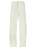 Balenciaga White Cotton Jeans Denim Balenciaga