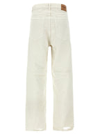 Balenciaga White Cotton Jeans Denim Balenciaga