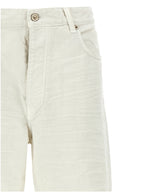 Balenciaga White Cotton Jeans Denim Balenciaga