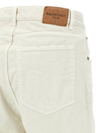Balenciaga White Cotton Jeans Denim Balenciaga