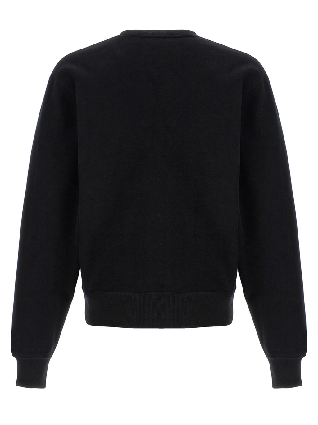 Saint Laurent Black Cotton Sweatshirt Saint Laurent