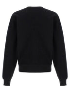 Saint Laurent Black Cotton Sweatshirt Saint Laurent