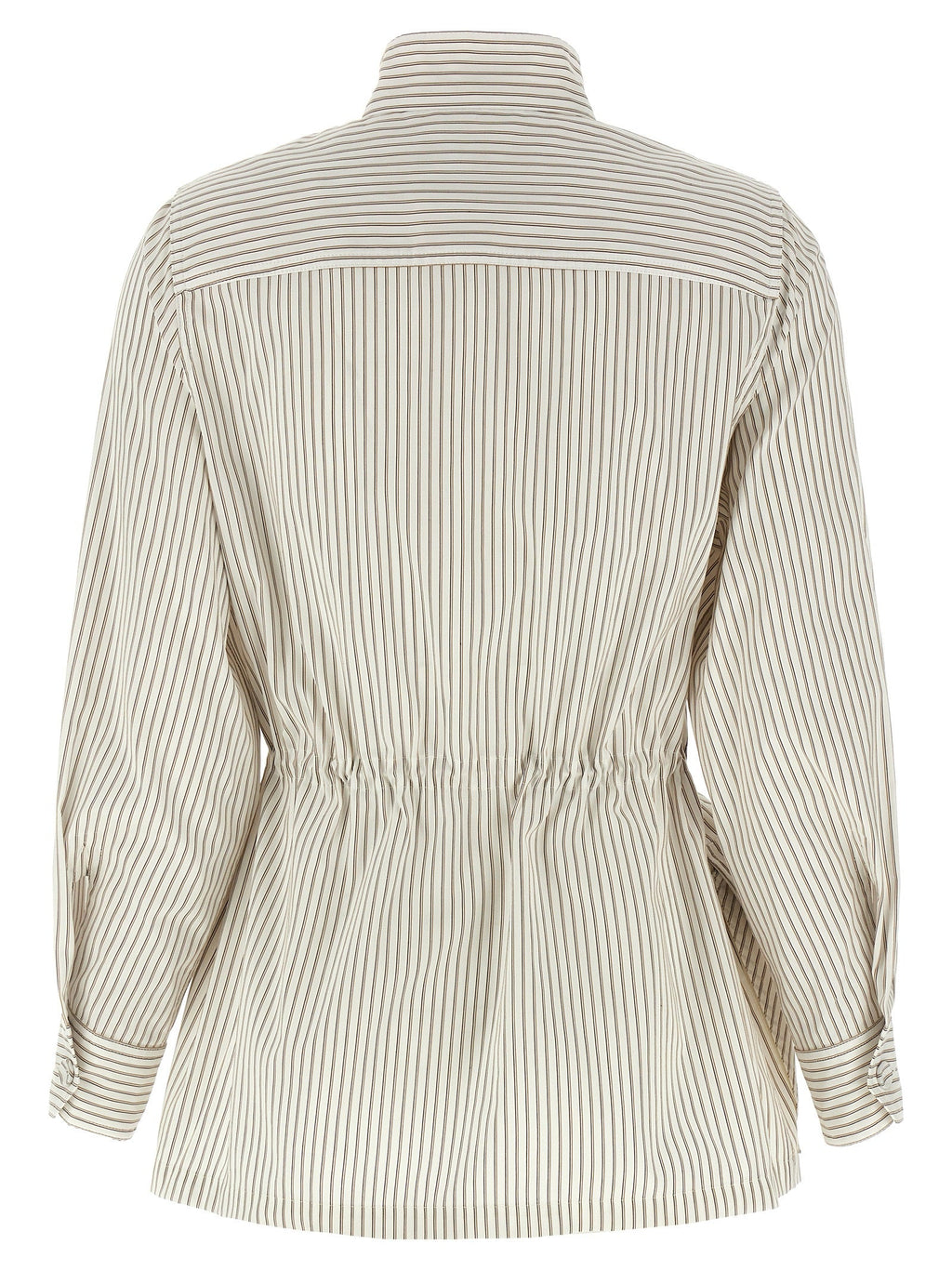 Fendi White Cotton Shell Jacket Fendi
