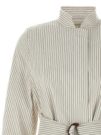 Fendi White Cotton Shell Jacket Fendi