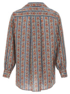 Valentino Garavani Multicolor Cotton Blouse Valentino Garavani