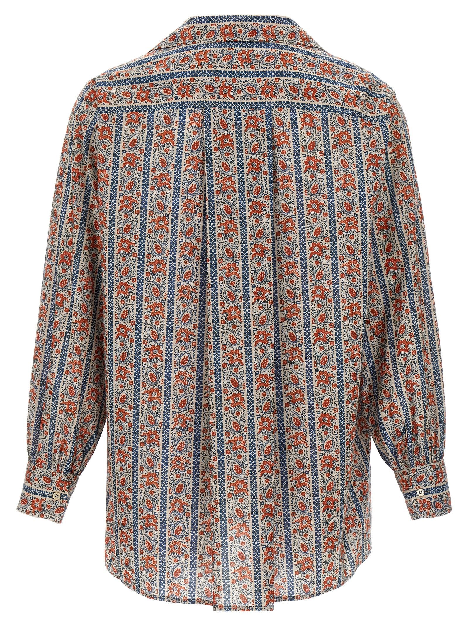 Valentino Garavani Multicolor Cotton Blouse Valentino Garavani