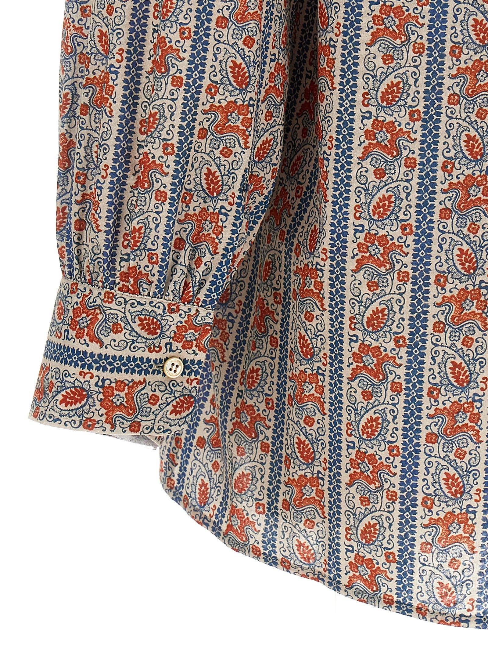 Valentino Garavani Multicolor Cotton Blouse Valentino Garavani