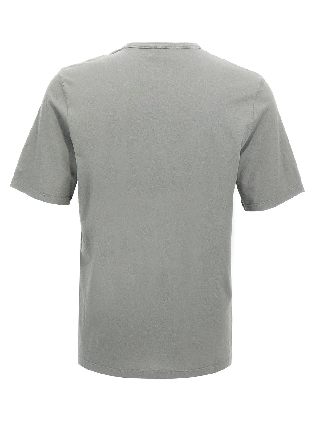 Saint Laurent Gray Cotton T-Shirt Saint Laurent