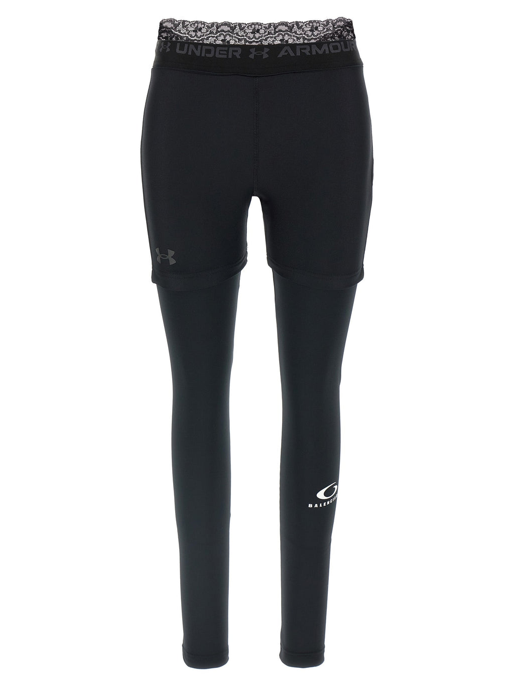 Balenciaga Black Polyester Leggings Balenciaga