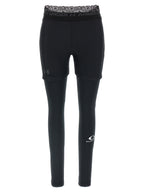 Balenciaga Black Polyester Leggings Balenciaga