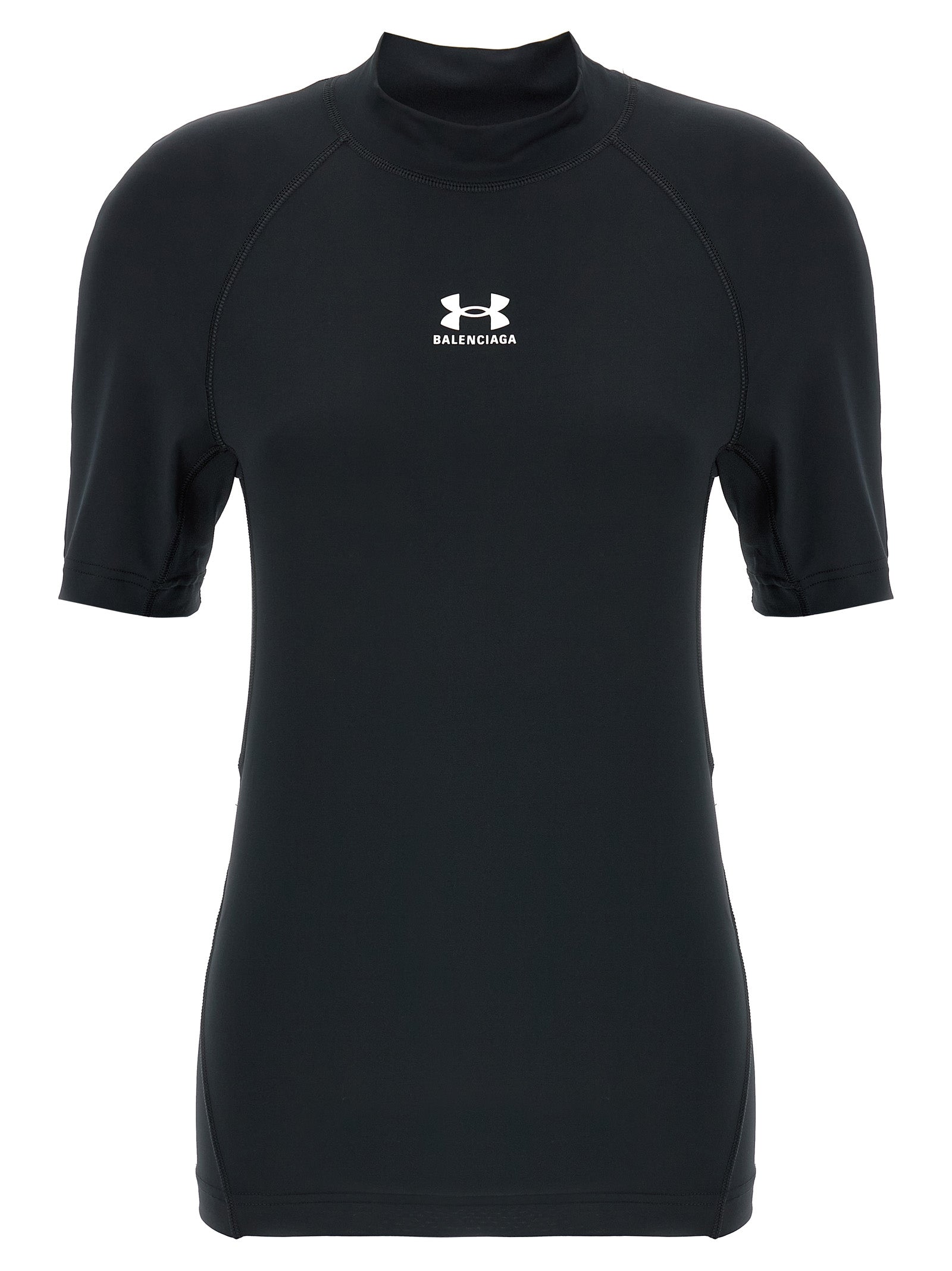Balenciaga Black Polyester T-Shirt Balenciaga