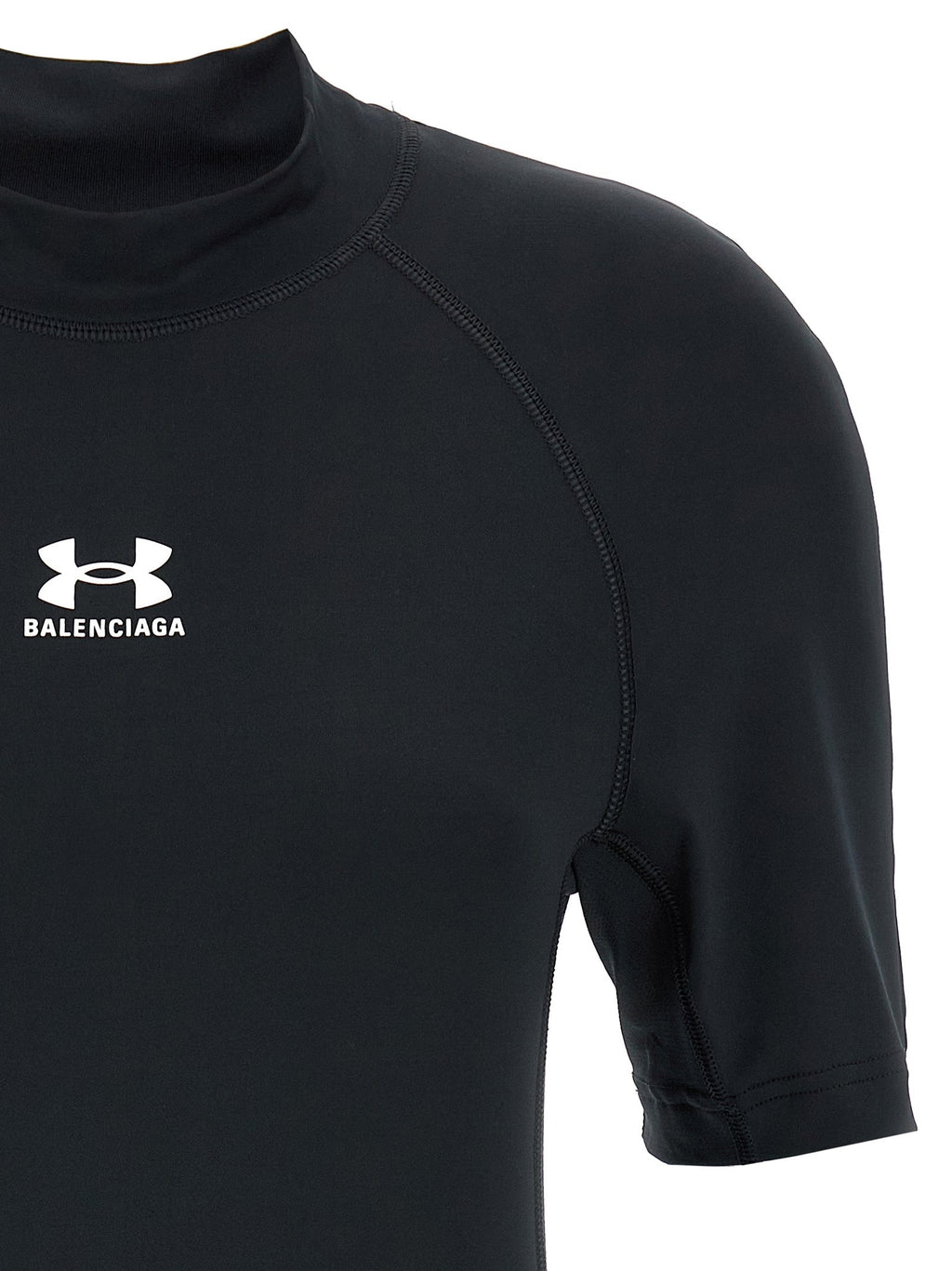 Balenciaga Black Polyester T-Shirt Balenciaga
