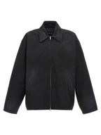 Balenciaga Black Cotton Full-Length Jacket Balenciaga