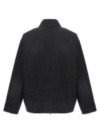 Balenciaga Black Cotton Full-Length Jacket Balenciaga