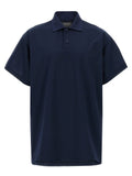 Balenciaga Blue Cotton Polo Shirt Balenciaga
